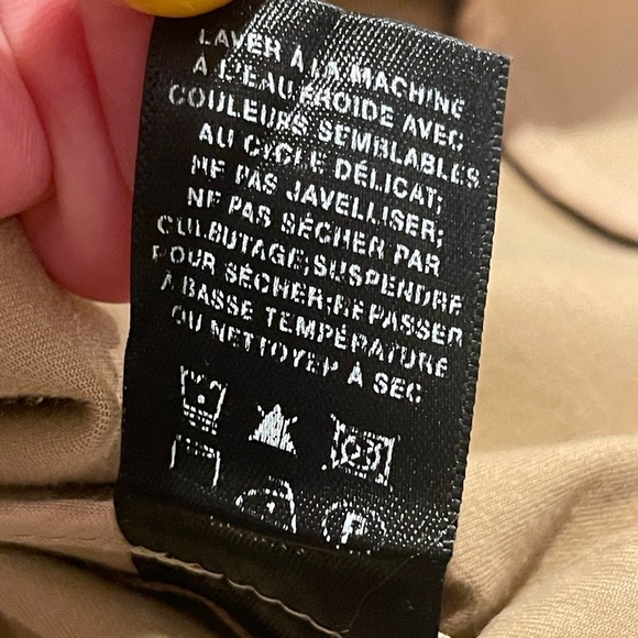 Lafayette 148 NY | Women’s Jacket | Asher Gabardine Crop Trench Coat | Med - Picture 7 of 9